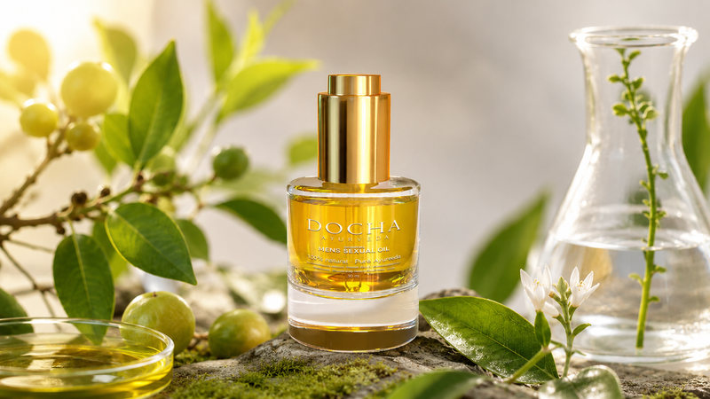 Inside the Formulation: The Botanical Science and Heritage Behind Docha Ayurveda’s Ayagra Men’s Oil