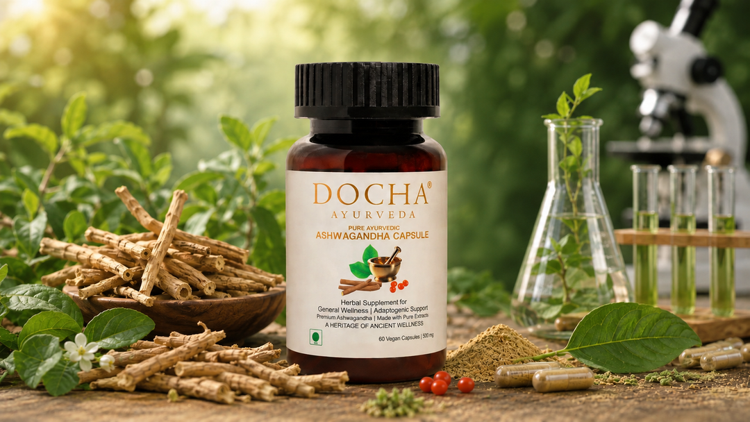Radical Serenity: The Ancestral Roots and Modern Clinical Va lidation of Docha’s Ashwagandha Capsule