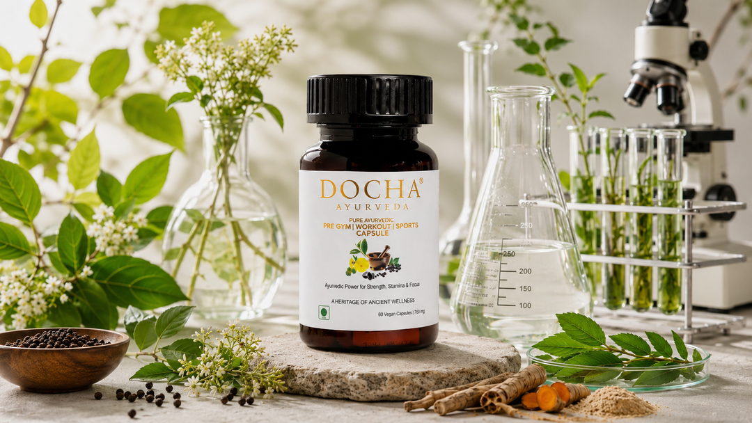 Absolute Endurance: Crafting the Clean Botanical Fuel Engine Inside Docha's Pre Gym Capsule