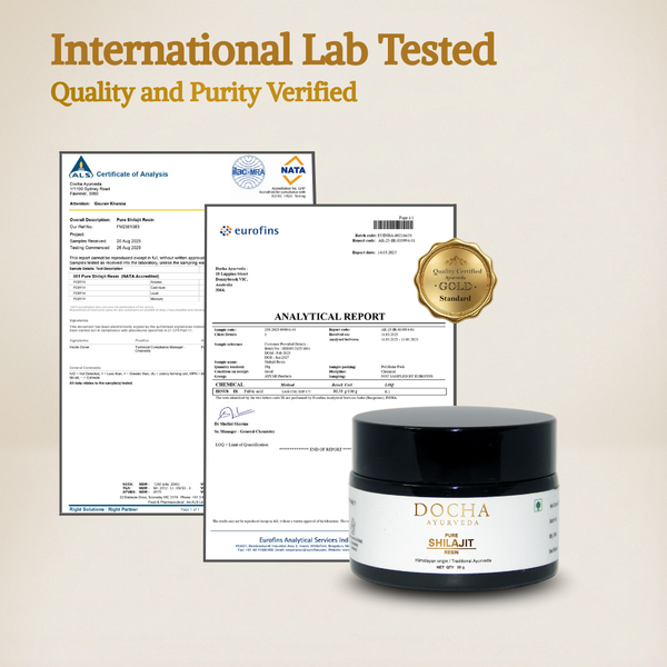 Docha Ayurveda Pure Shilajit Resin