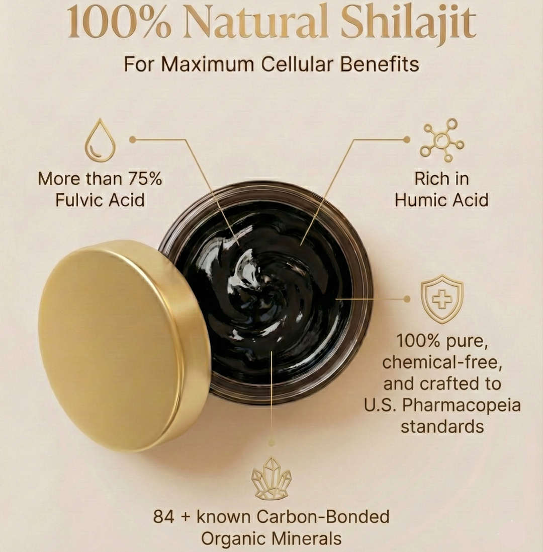 Docha Ayurveda Pure Shilajit Resin - Royal Blend