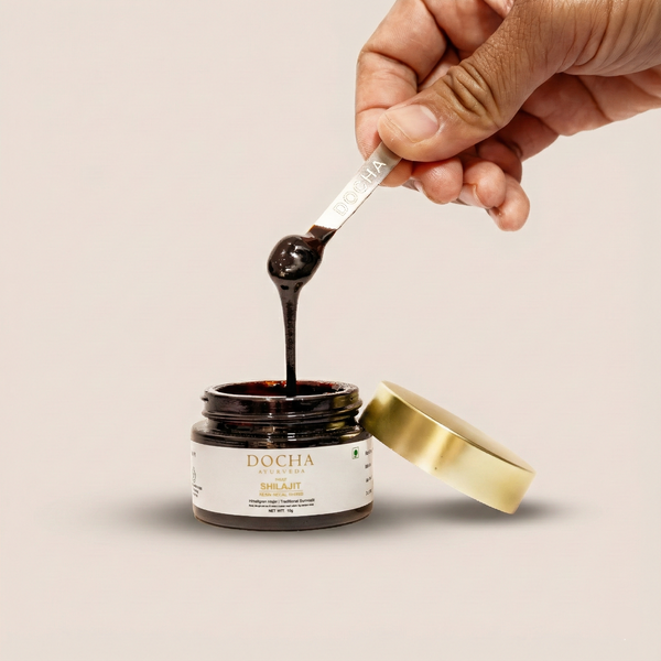 Docha Ayurveda Pure Shilajit Resin - Royal Blend