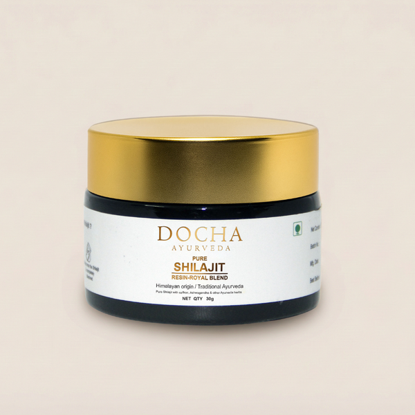 Docha Ayurveda Pure Shilajit Resin - Royal Blend